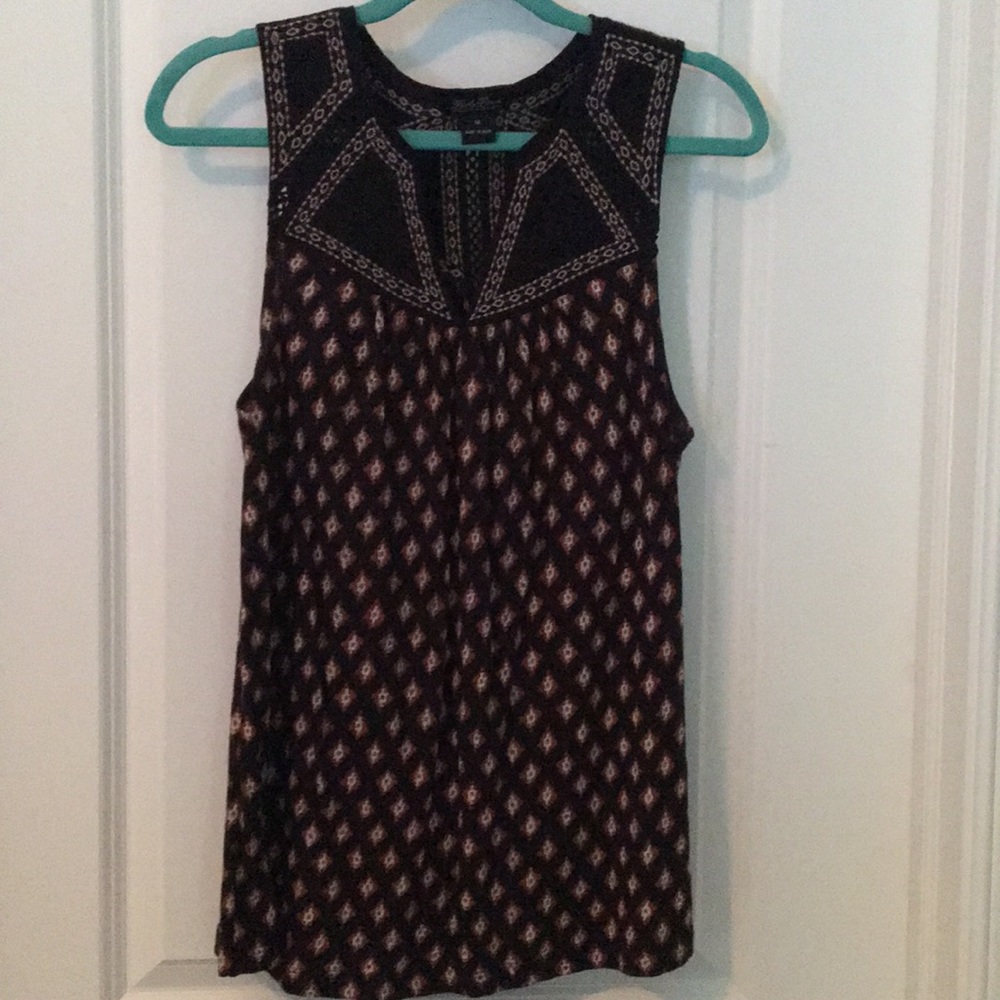 Lucky pattern tank top